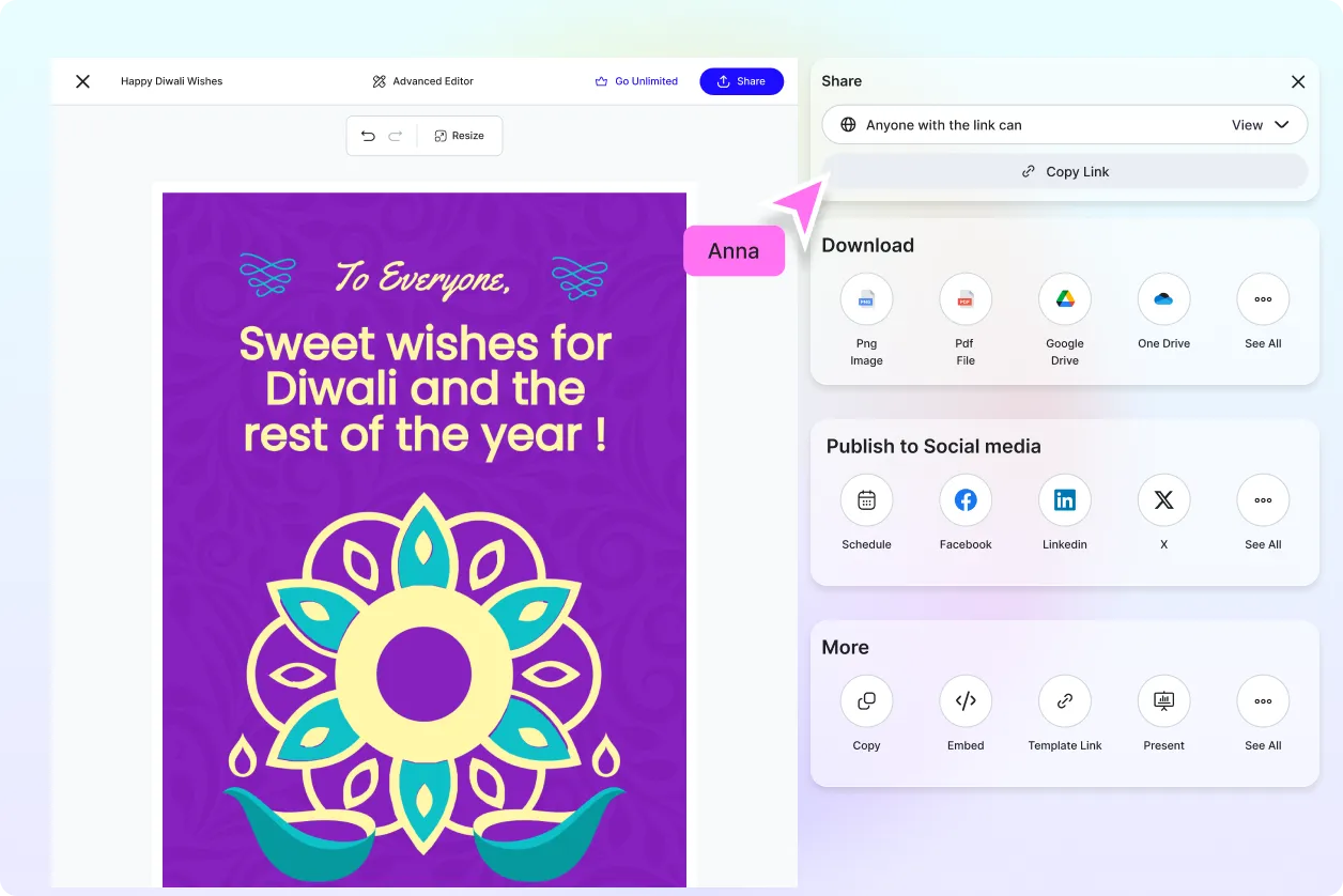 Free AI Happy Diwali Wishes Generator, Free AI Diwali Wishes Maker Online